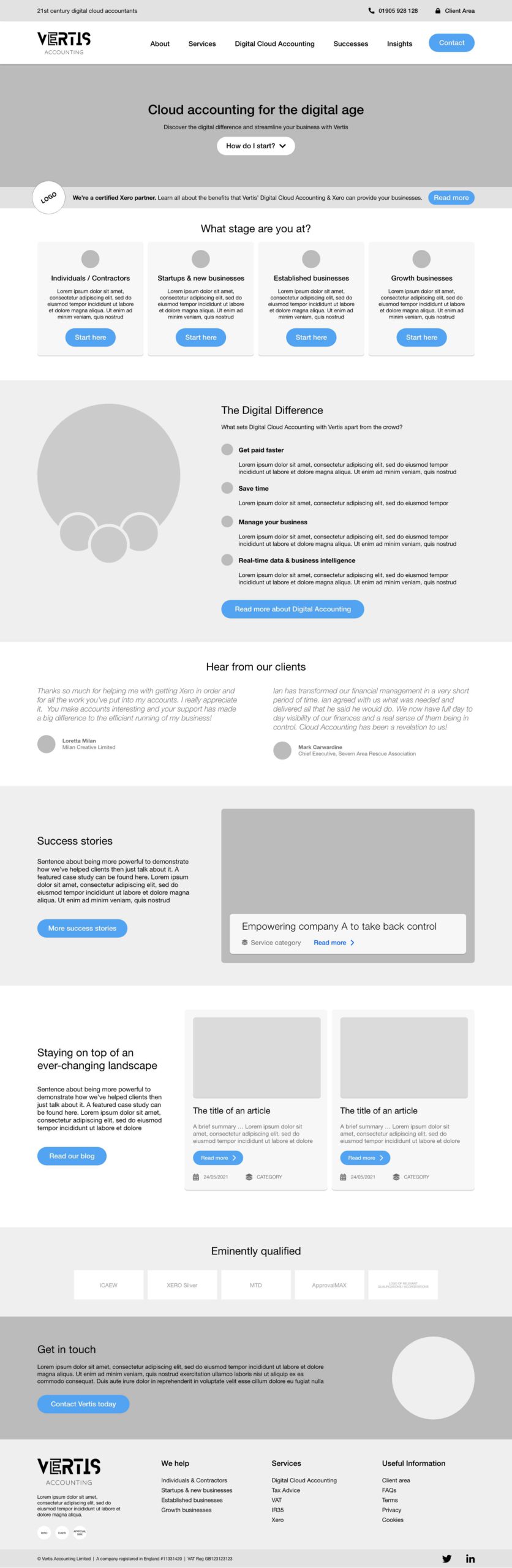 ethical-pixels-case-study-vertis-accounting-home-wireframe